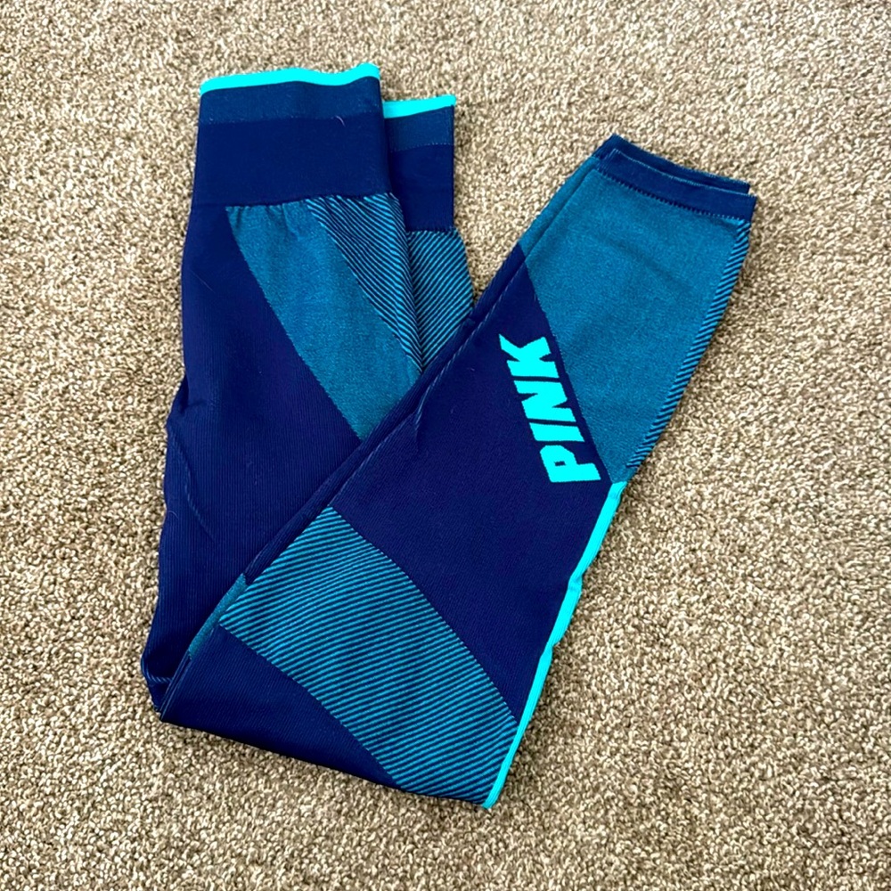 Blue PINK leggings